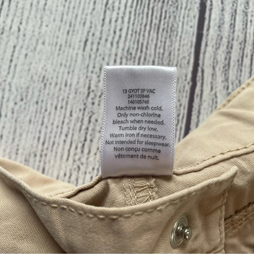 Gymboree Flower Khaki Shorts size 8